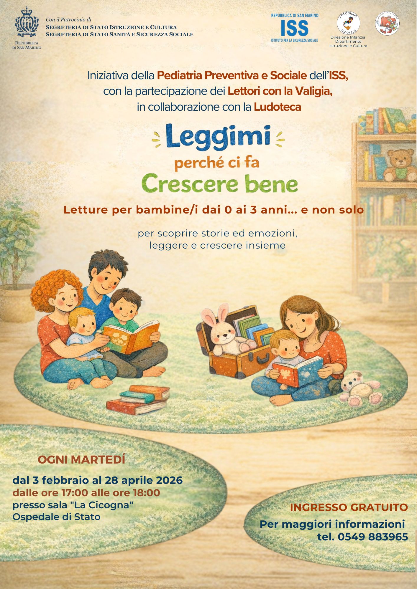 Locandina Pediatria e Ludoteca Locandina Pediatria e Ludoteca