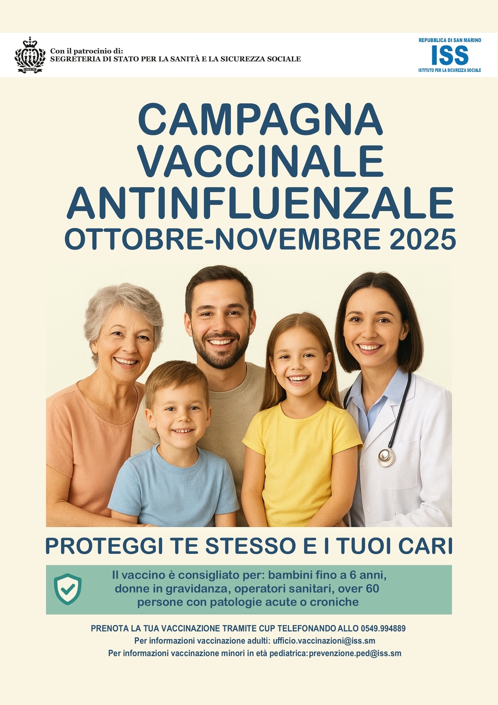 LOCANDINA CAMPAGNA VACCINALE Antinfluenzale 2025 LOCANDINA CAMPAGNA VACCINALE Antinfluenzale 2025