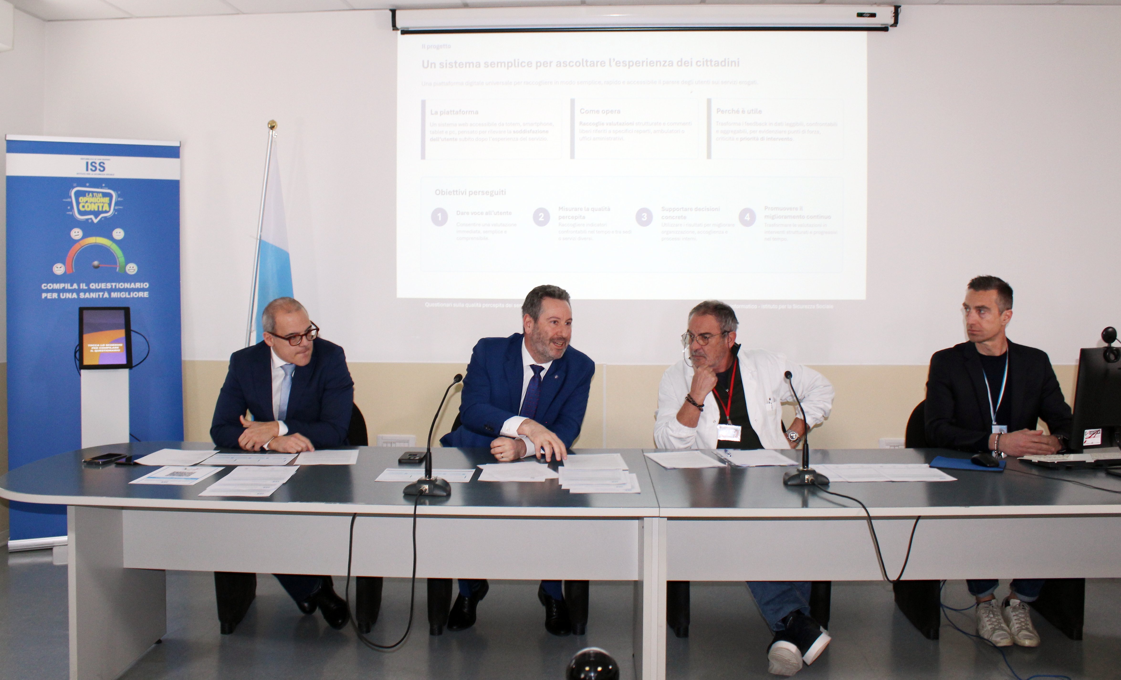 Conf stampa questionari qualit� percepita