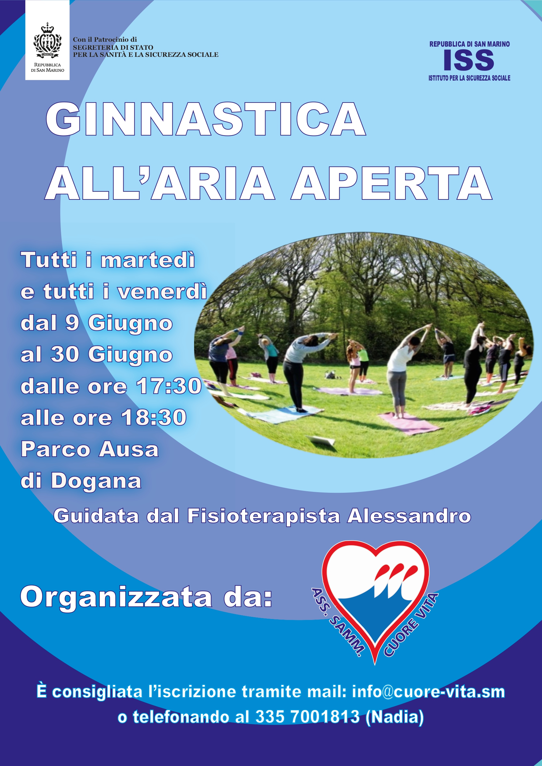 Locandina Ginnastica Aria Aperta 2026