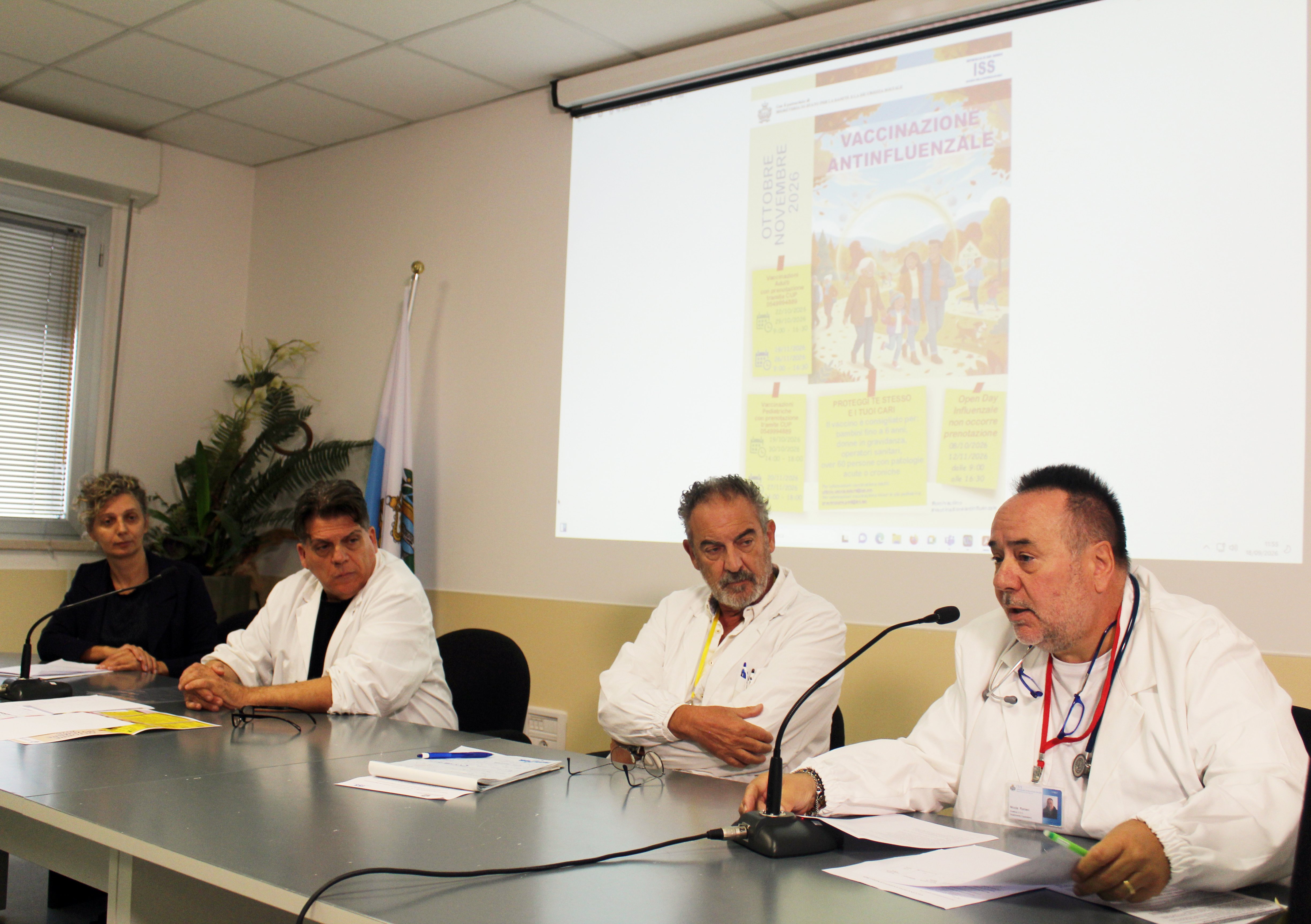 Conf stampa vaccinazione antinfluenzale 2026